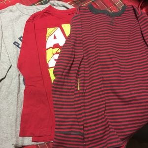 Lightly used children’s place long sleeve shirts